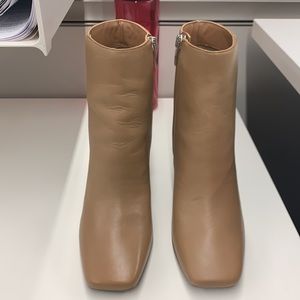 Pretty much brand new Marc fisher bootie heels size 6 (nebula boot)